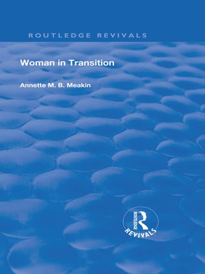 cover image of Woman in Transition